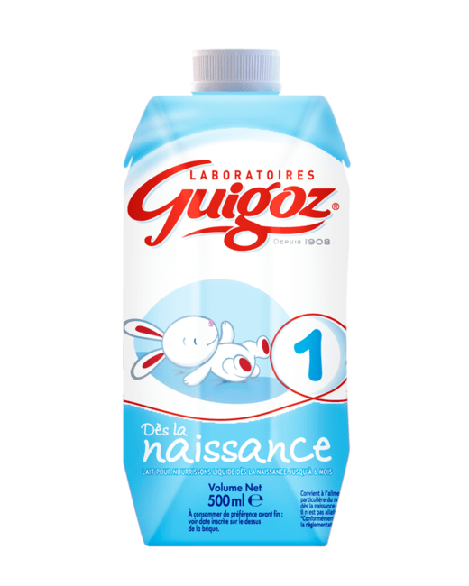 Lait en brique 1er âge 6x500 ml