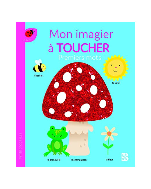 Mon imagier à toucher : Premiers mots