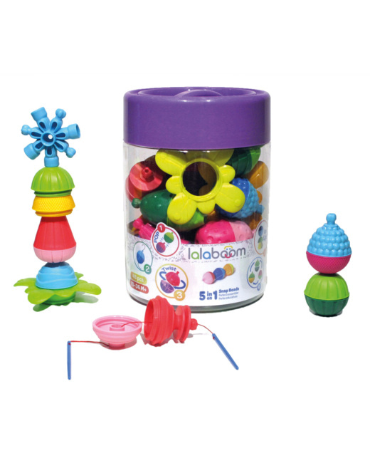 Baril de perles éducatives 48 pièces 
