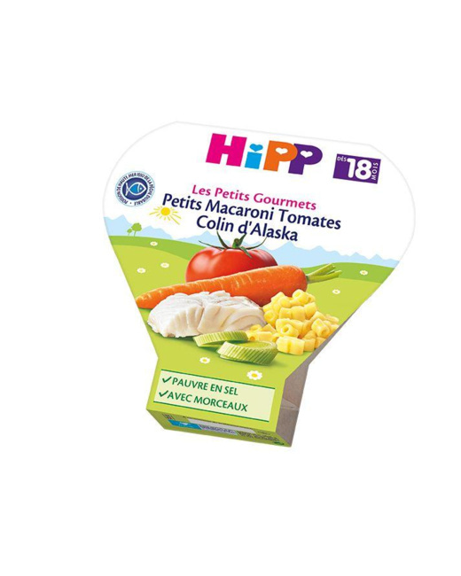 Petites Macaroni Tomates Colin D'Alaska - dès 18 mois