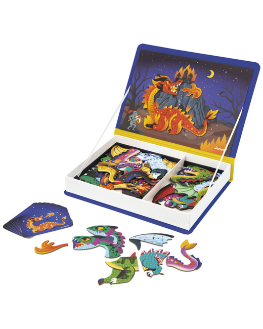 Jeu magnétique magneti'Book Dragons