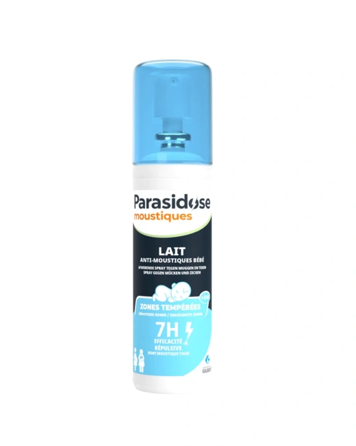 Lait anti-moustiques bébé Parasidose