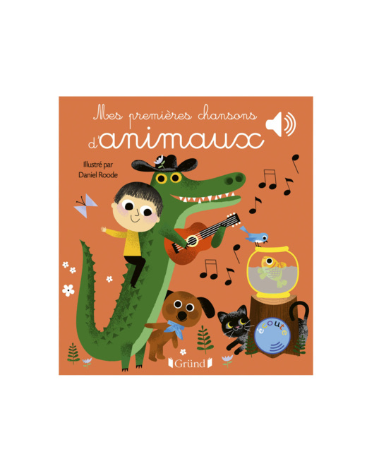 Livre Mes premières chansons d'animaux