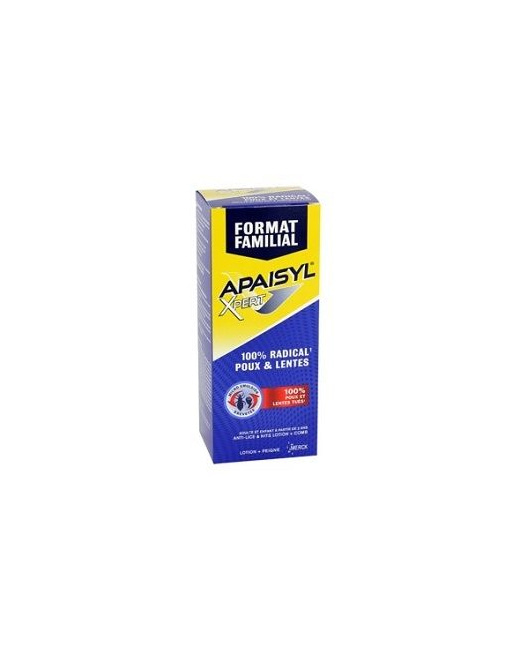 Apaisyl Xpert Lotion traitante poux et lentes