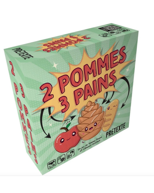 Jeu d'ambiance 2 pommes 3 pains