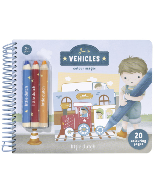 Cahier de coloriage Jim