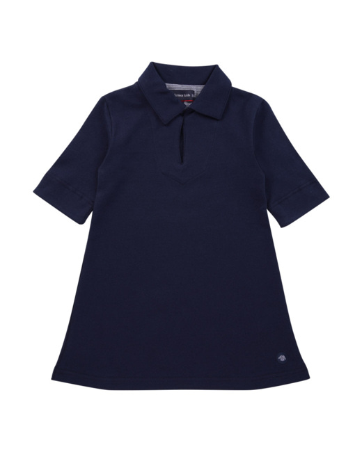 Robe vareuse Kids- coton - Marine Deep