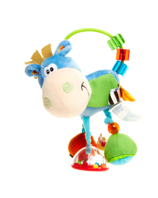 Hochet peluche vache