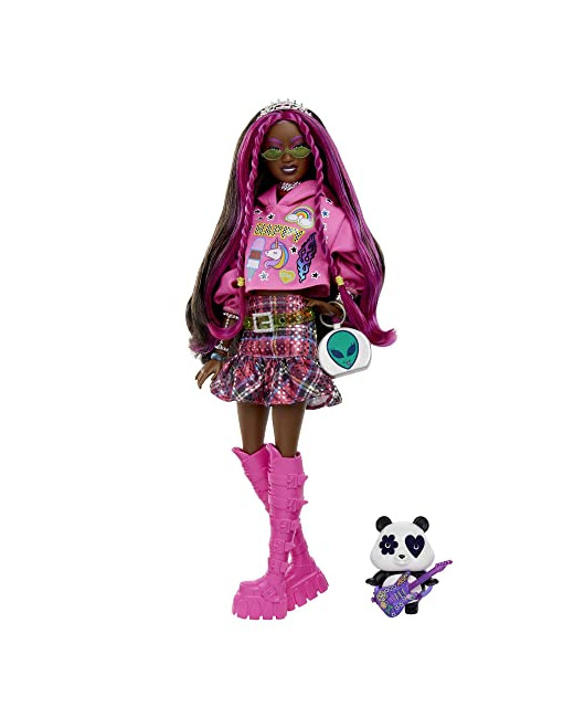 Poupée Barbie Extra - Poupée avec panda