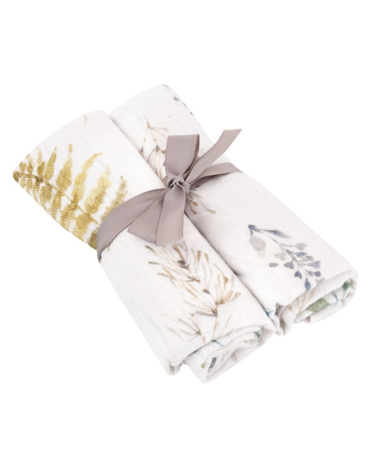 Lot de 2 langes en bambou, NATURA
