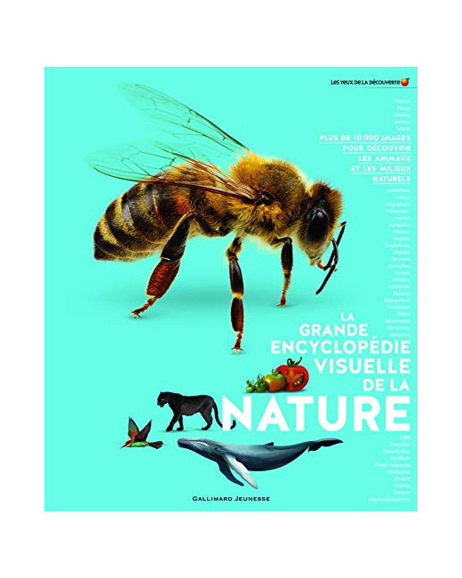 Livre La Grande Encyclopedie Visuelle De La Nature