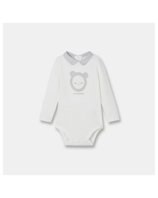 Body organic cotton stretch à motif