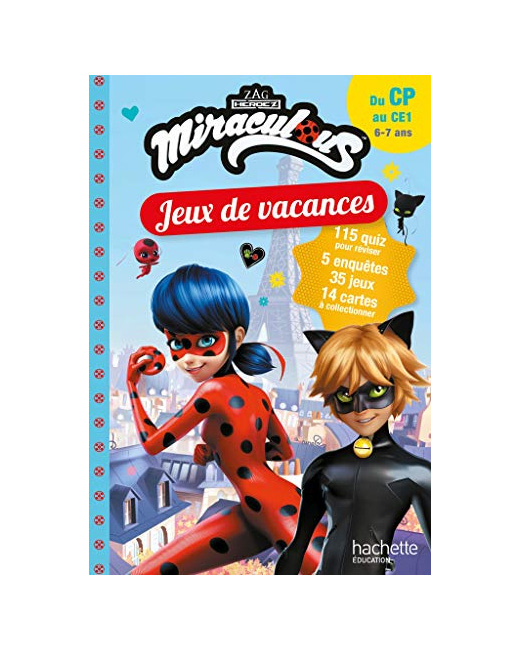 Miraculous - Jeux de vacances 2022 - Du CP au CE1