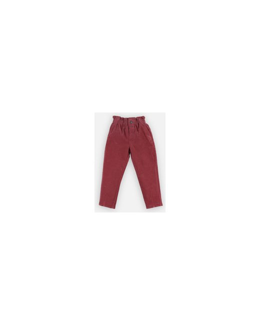 Pantalon en velours côtelé fin