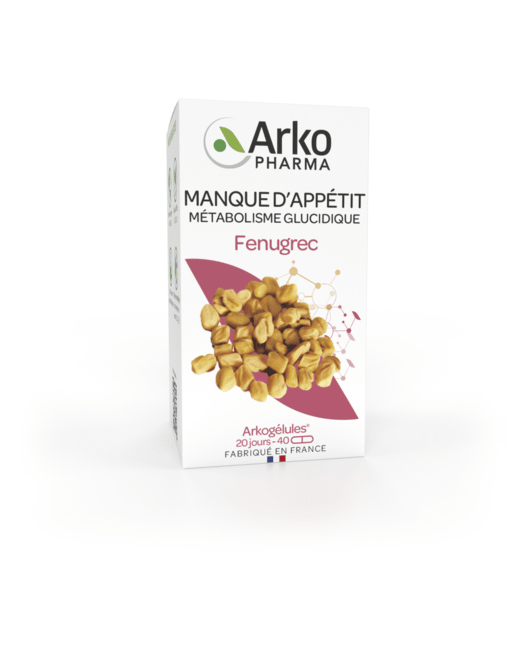 Boite de fenugrec bio Arkogelules