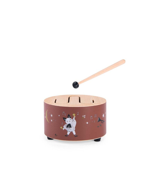 Tambour en bois Après la pluie