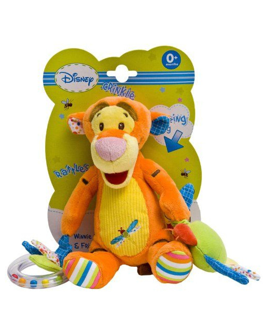 Doudou Tigrou avec hochet