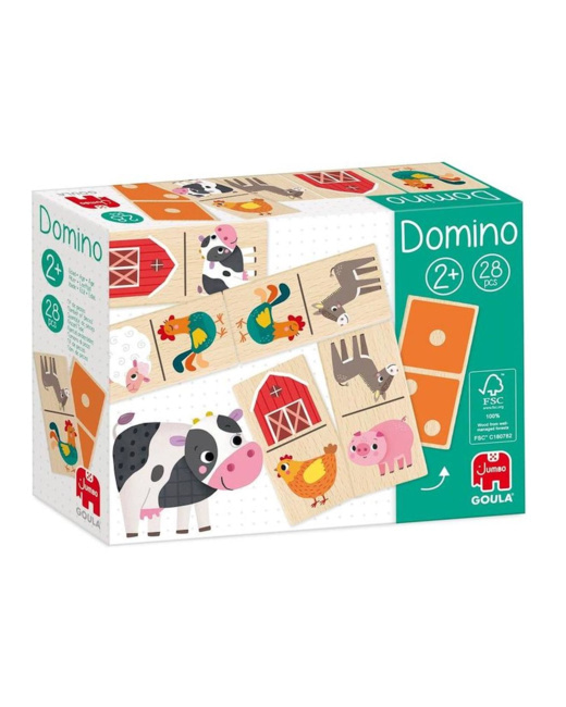 Dominos en bois ferme