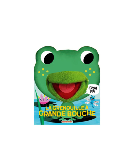 Livre La grenouille à grande bouche