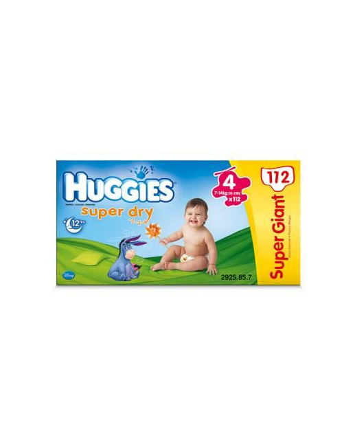 HUGGIES Super-Dry T4 7 14 kg
