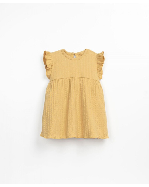 Robe en jersey jaune Grandmothers