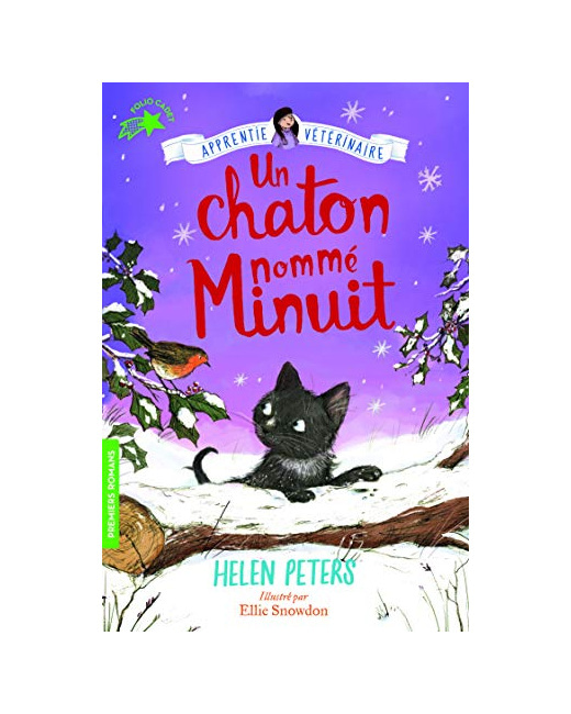 Livre Jasmine, L'Apprentie Veterinaire - 3 Un Chaton Nomme Minuit