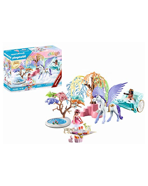 Playmobil Magic - Calèche et cheval ailé