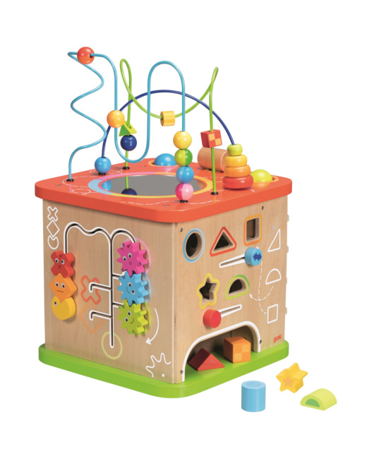 Cube d'activités et de motricité XXL