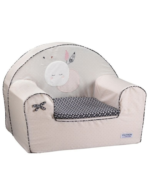 Fauteuil club Miss Fleur de Lune