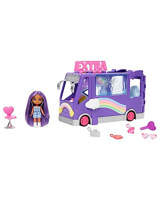 Barbie Extra Mini Minis - Coffret Bus de tournée