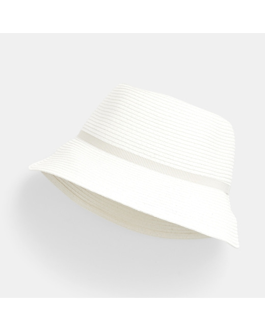 Chapeau de soleil blanc fille