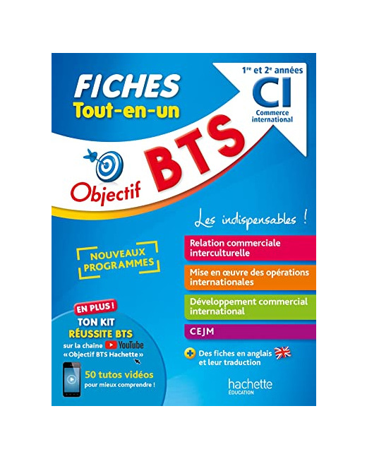 Objectif BTS Commerce international - Fiches Tout-en-un