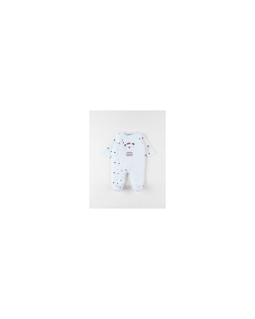 Pyjama 1 pièce ours en velours
