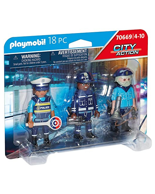 Playmobil City Action - Équipe de policiers