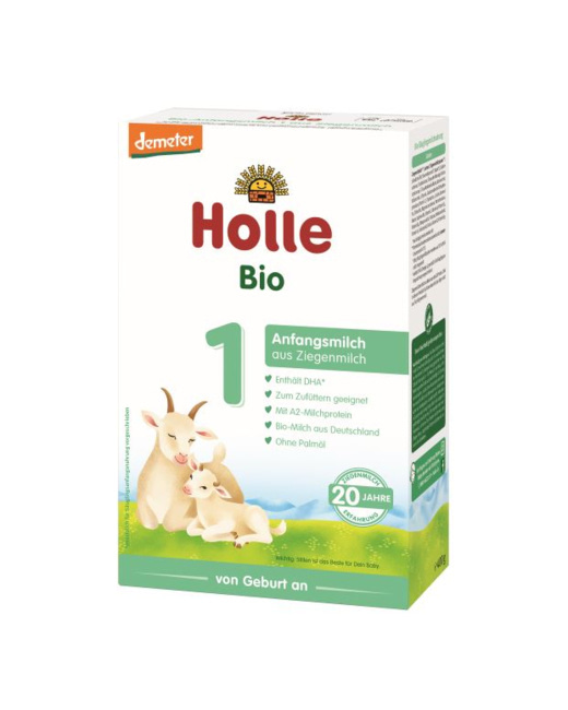 Lait pour nourrissons 1 au lait de chèvre bio