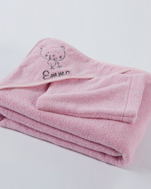Cape de bain enfant éponge