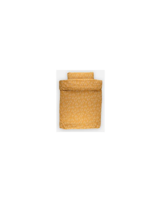 Housse de couette girafe en mousseline BIO