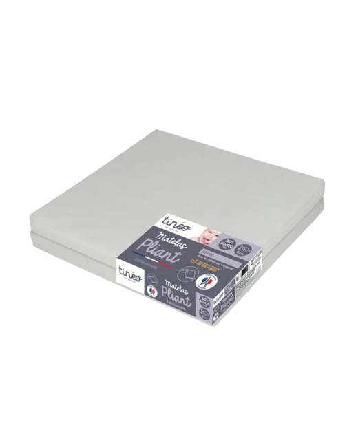 Matelas bébé pliant 2 parties - 60x120cm