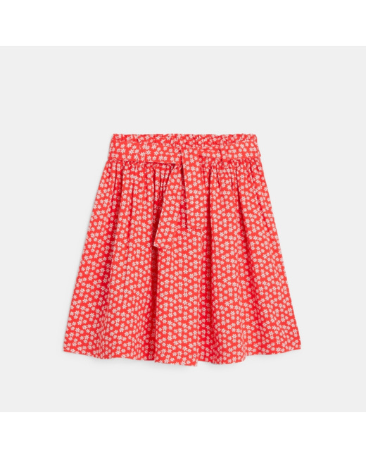 Jupe fille rouge shop