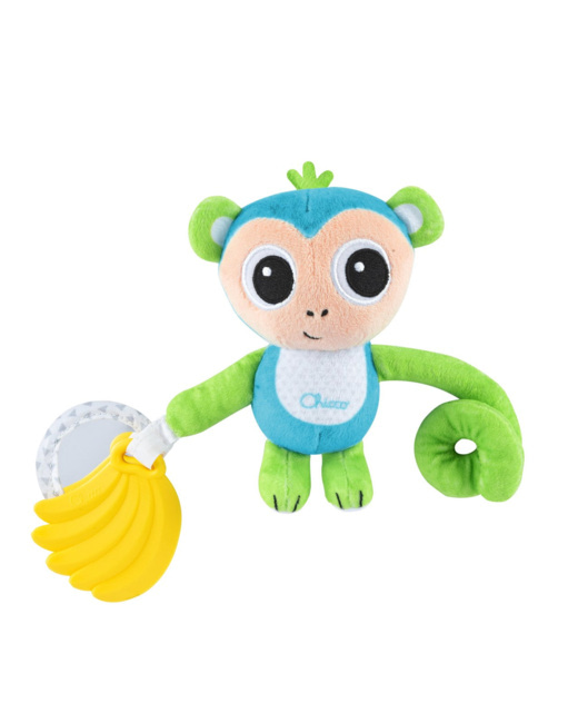 Hochet en tissu Singe