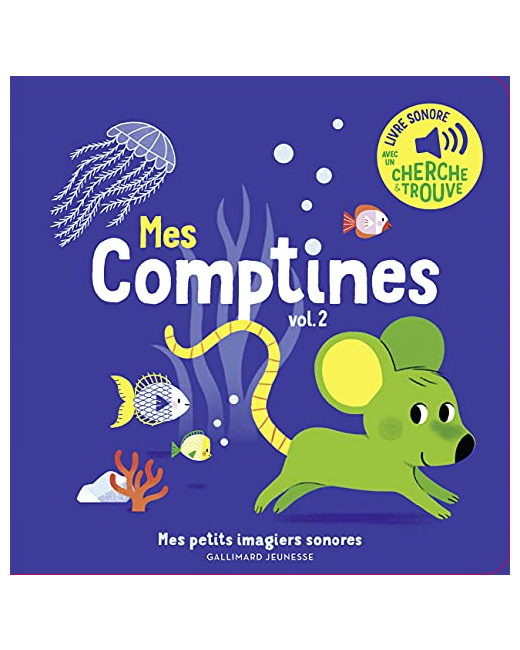 Livre Mes Comptines T2