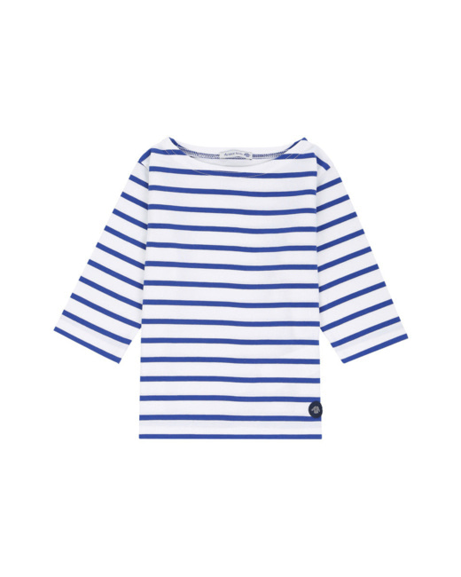 Marinière "Beg Meil" Kids - coton - Blanc/Etoile