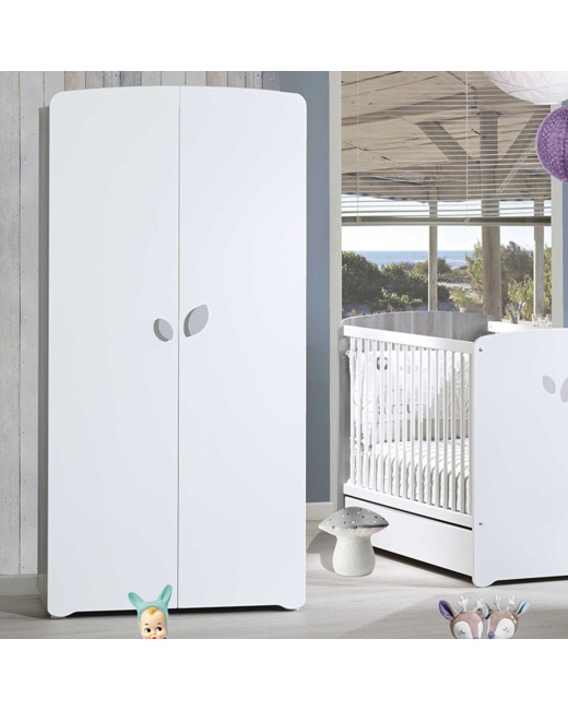 Armoire 2 portes Leaf