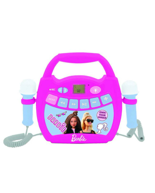 Enceinte bluetooth karaoké Barbie