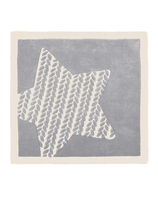 Tapis en coton sans personnages poudre d'étoiles
