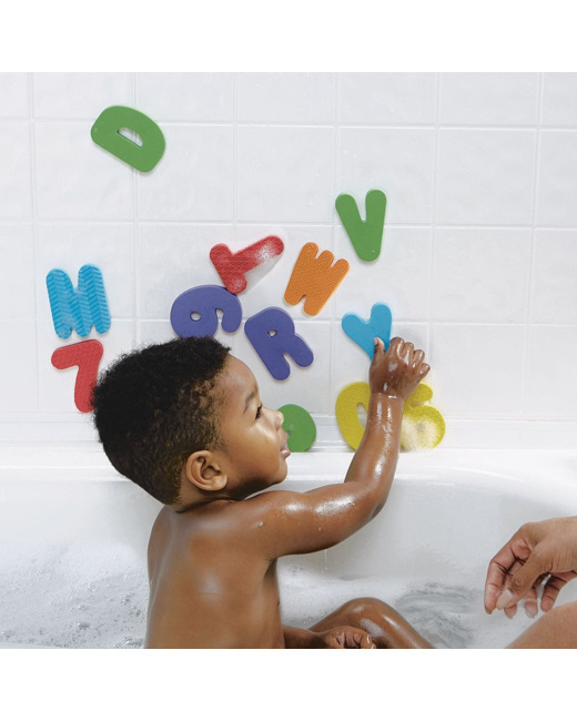 Lettres et chiffres pour le bain