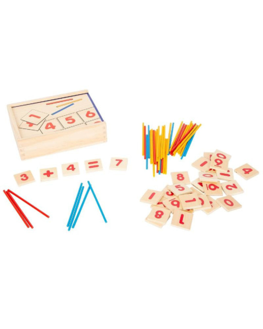 Boîte d'apprentissage en bois