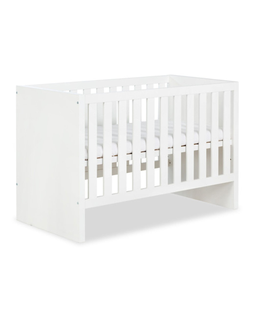 Lit bébé évolutif avec barrière de sécurité AMELIA 