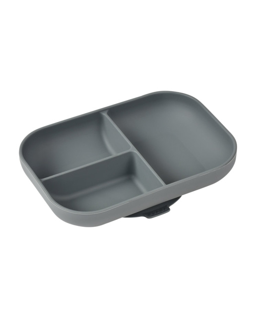 Assiette compartimentée silicone