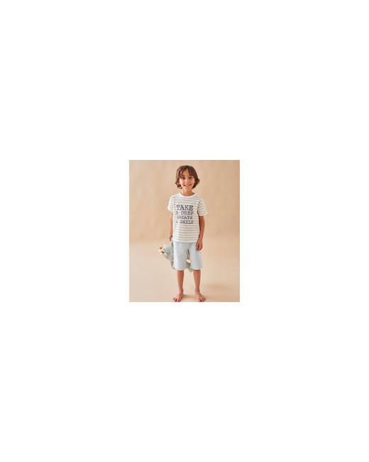 Pyjama  2 pièces en jersey rayé